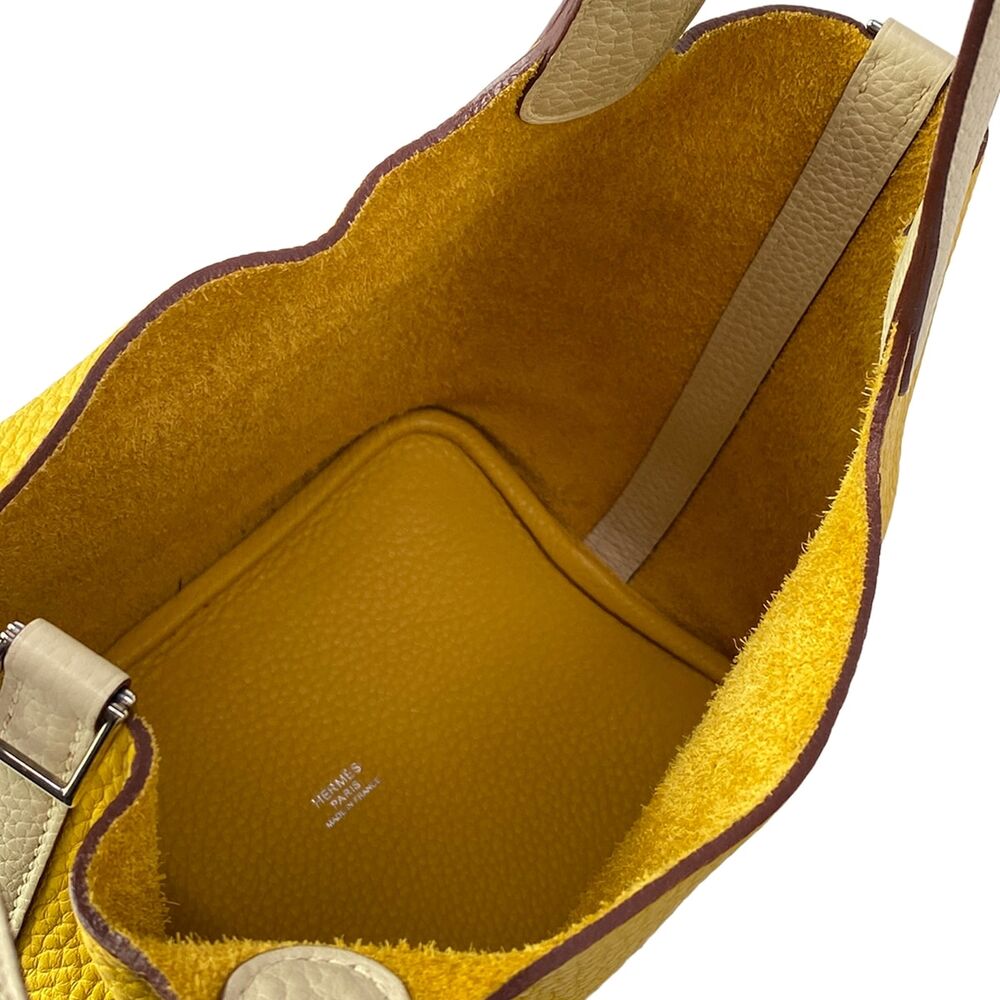 Hermès Picotin PM Handbag Soleil Parchemin - Picture 10 of 16
